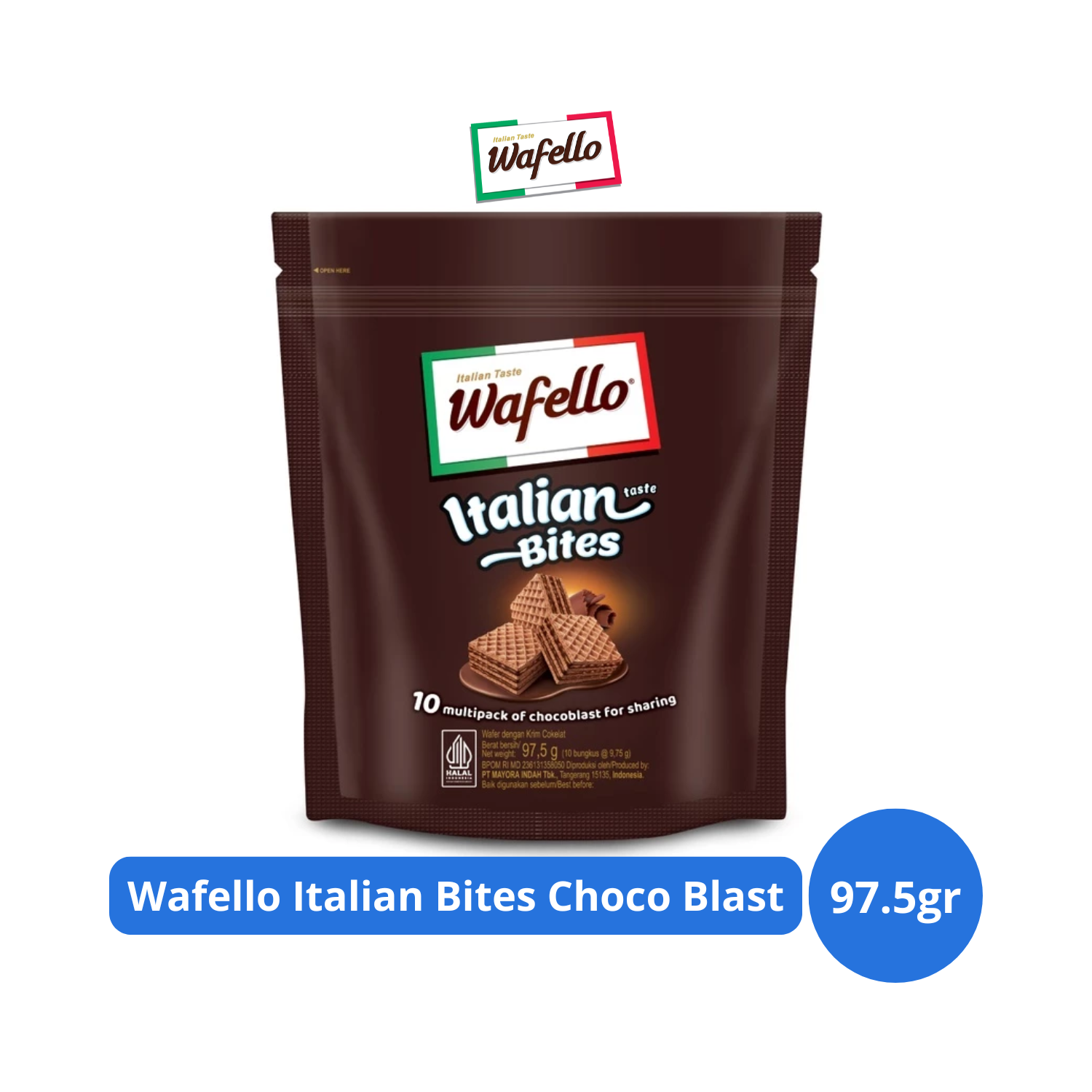 

Wafello Italian Bites Choco Blast 97.5gr