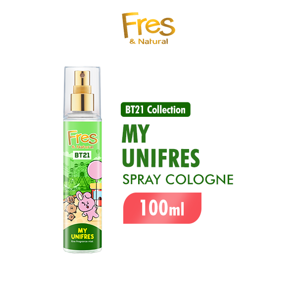 Fres & Natural Spray Cologne BT 21 My Unifres Botol 100 ml