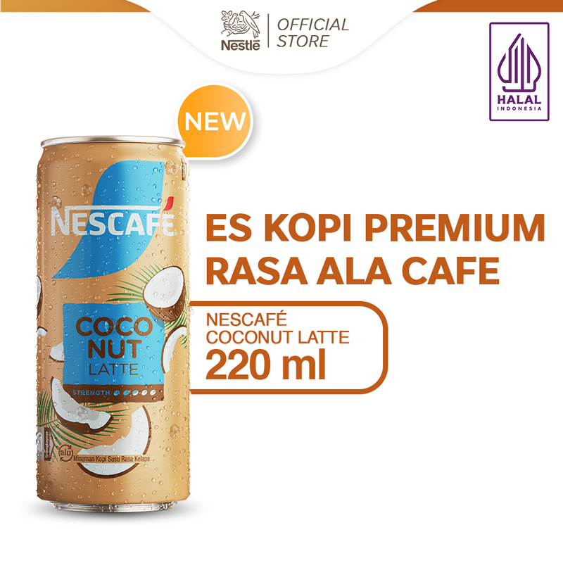 

Nestle Nescafe Coconut Latte Minuman Kaleng 220ml