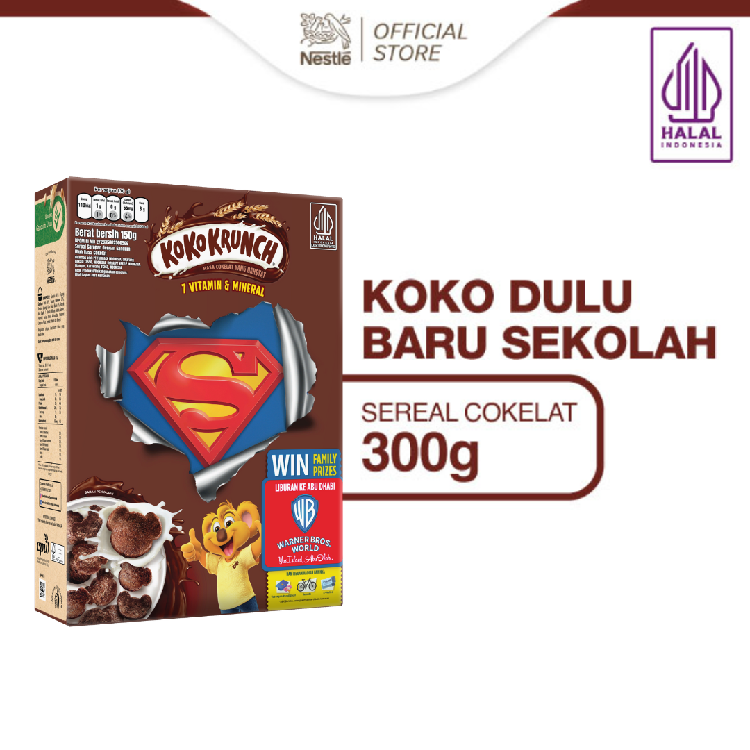 

Nestle KOKO KRUNCH Sarapan Sereal Coklat 300g/330g
