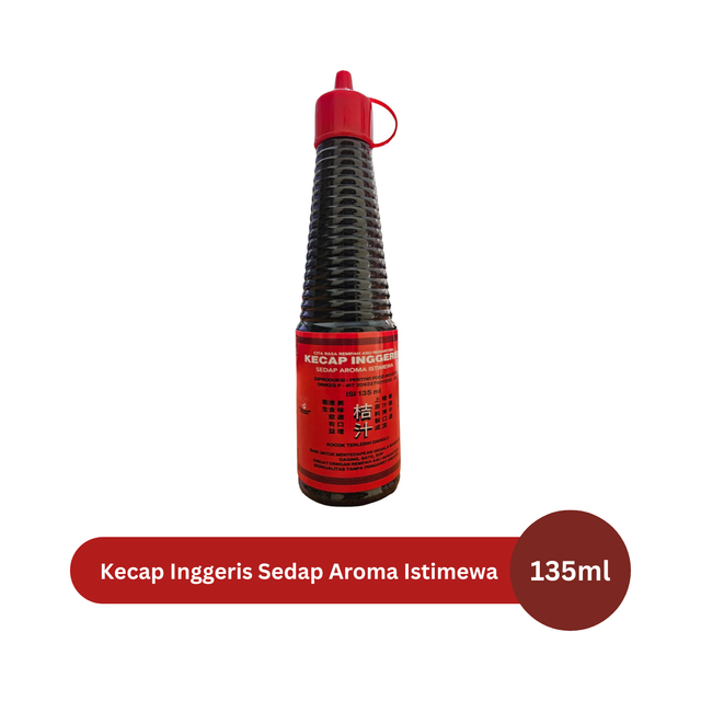 

Kecap Inggeris Sedap Aroma Istimewa 135ml