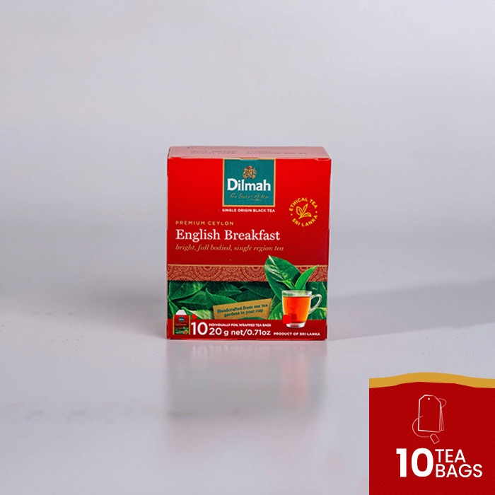 

Dilmah English Breakfast Envelopes 10s - Teh Celup