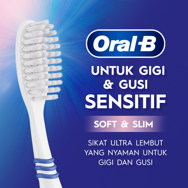 [GIMMICK] Sikat Gigi Oral-B Soft & Slim 1s