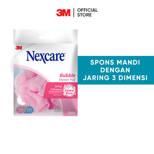 3M Nexcare Bubble Shower Puff [NS-08]