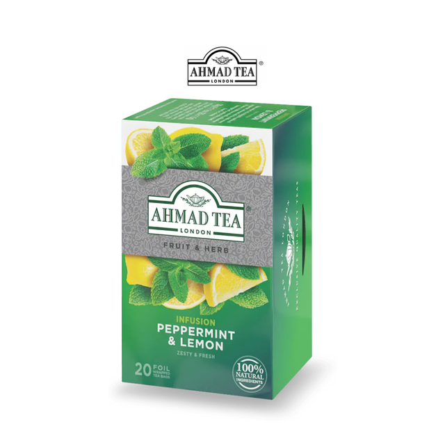 

Ahmad Tea Peppermint & Lemon Infusion 30gr (1.5gr x 20s)