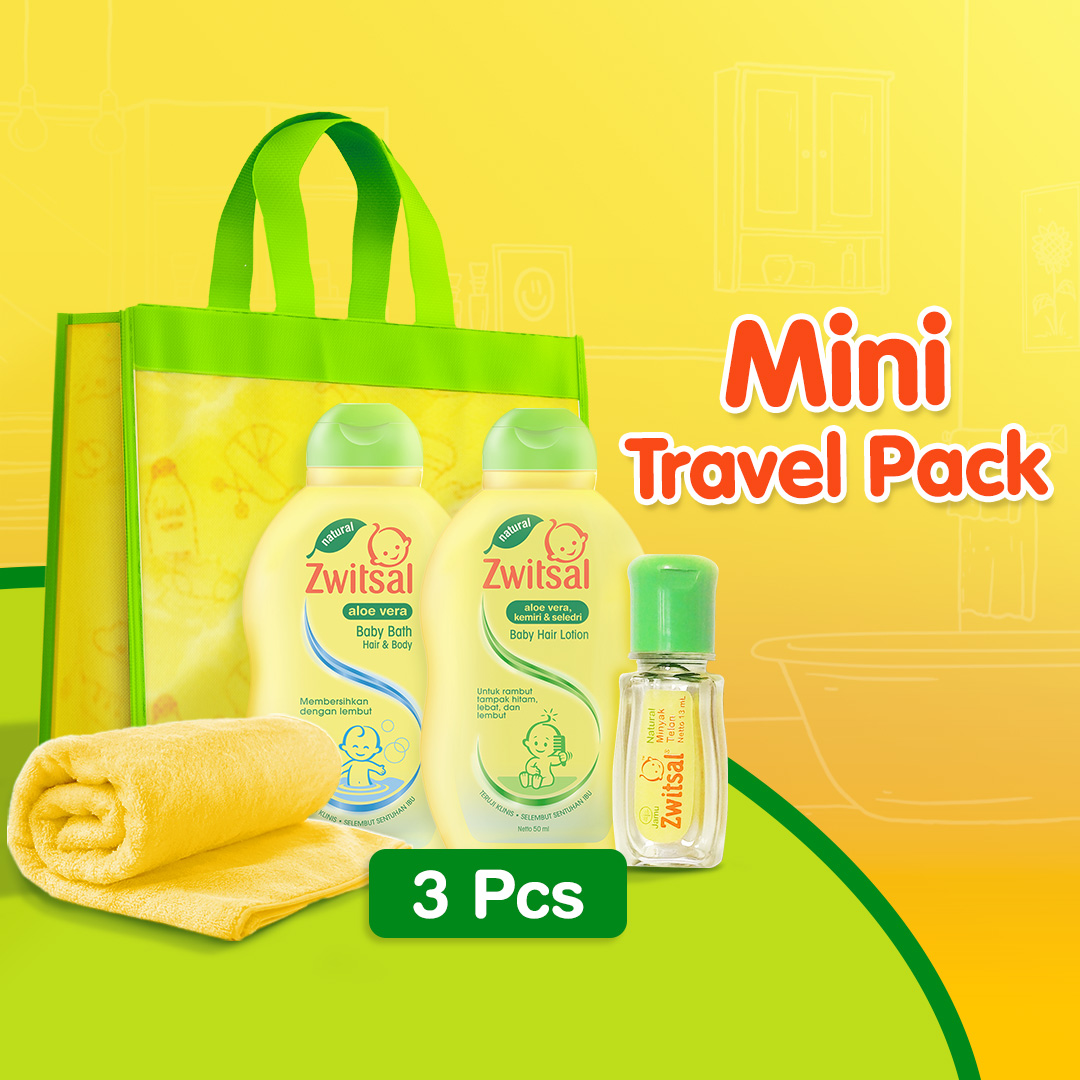 ZWITSAL BABY Gift TRAVEL PACK Hampers Bayi Baby Gift Set Paket perlengkapan bayi 1PC