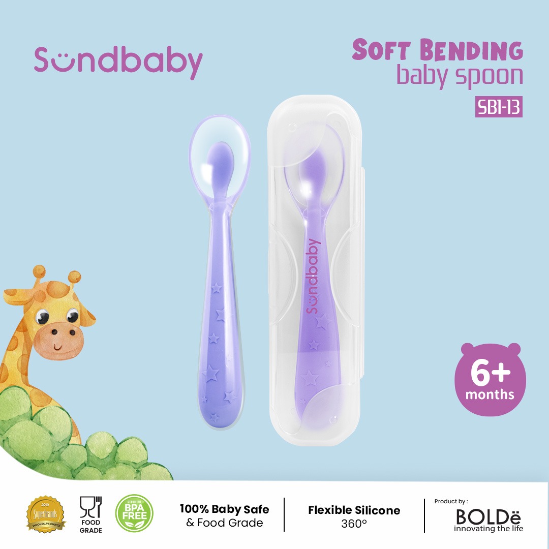 Sundbaby Soft Bending Baby Spoon