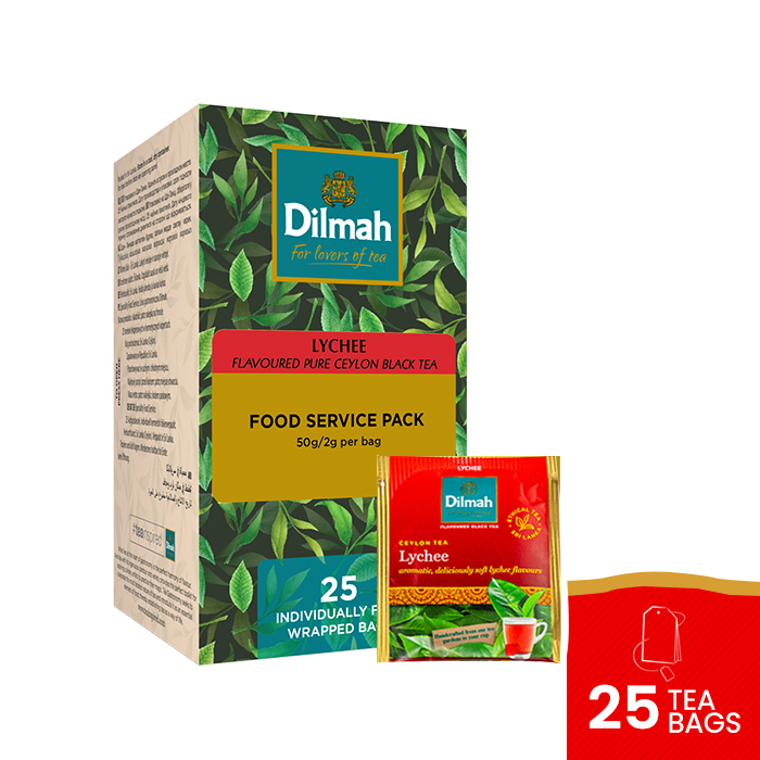 

Dilmah Lychee Tea [Foil Envelope 25s] One Color