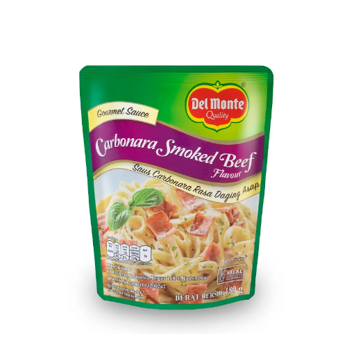 

Del Monte Carbonara Smoked Beef Standing