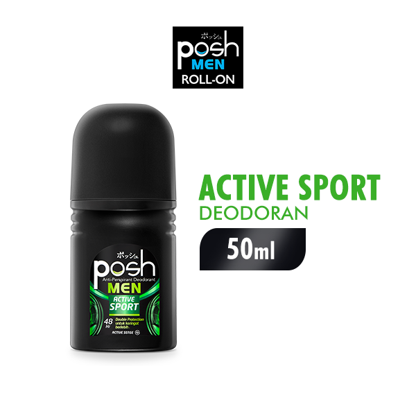 Posh Men Roll On Deodoran Active Sport 50 ml