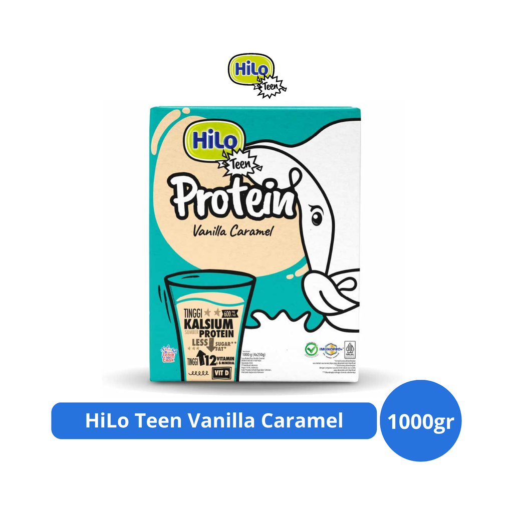 

HiLo Teen Protein Vanilla Caramel 1000gr