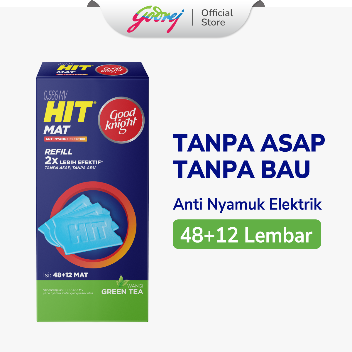 Hit Mat Green Tea 48+12s