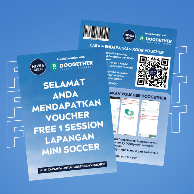 [GIFT] NIVEA MEN #MenangkanHari Voucher Doogether