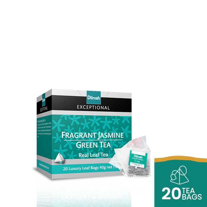

Dilmah Exceptional Fragrant Jasmine Green Tea [Leaf Tbag 20s]