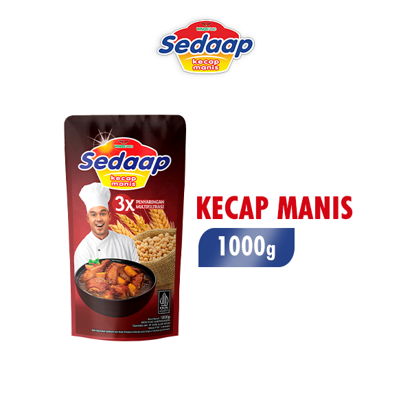

Sedaap Kecap Manis Kedelai Hitam 1000g
