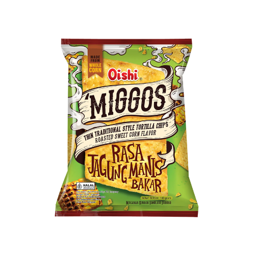 Oishi Miggos Rasa Jagung Manis Bakar 140 g