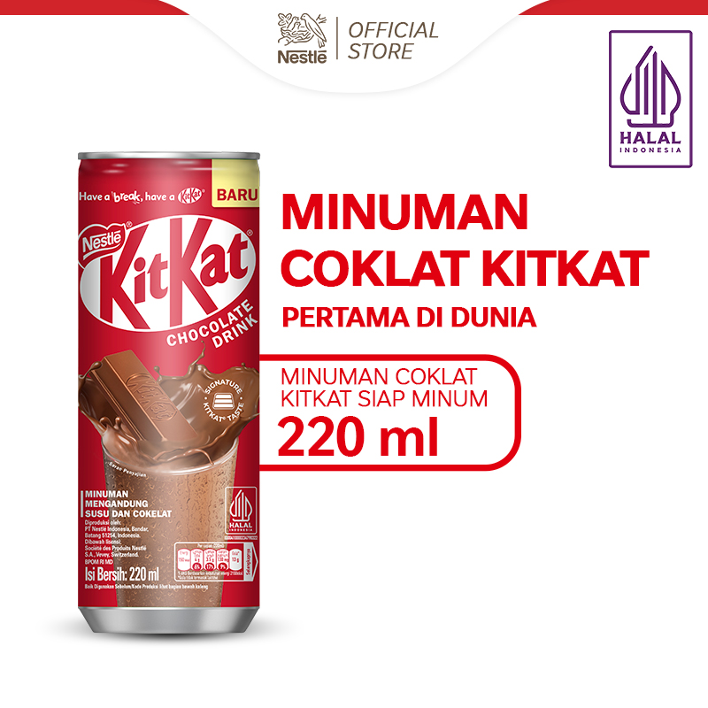 

KITKAT RTD CHOCOLATE DRINK CAN 220ml