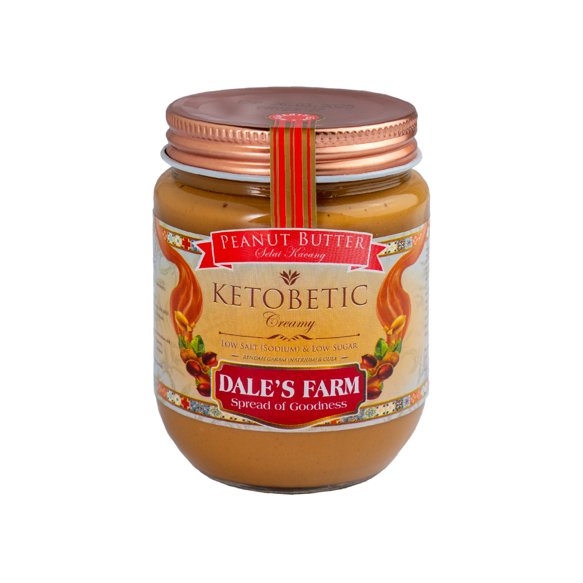 

Dale's Farm Ketobetic Creamy - Peanut Butter 250gr