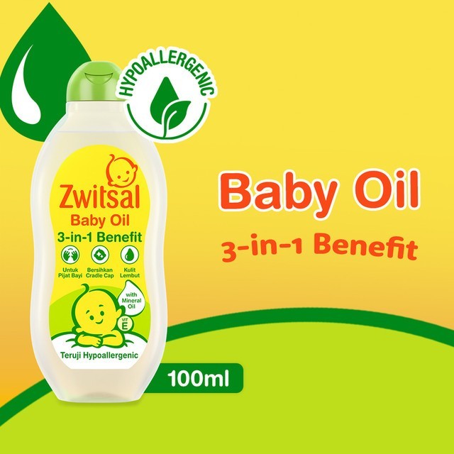 Zwitsal Baby Oil Natural 100 ml