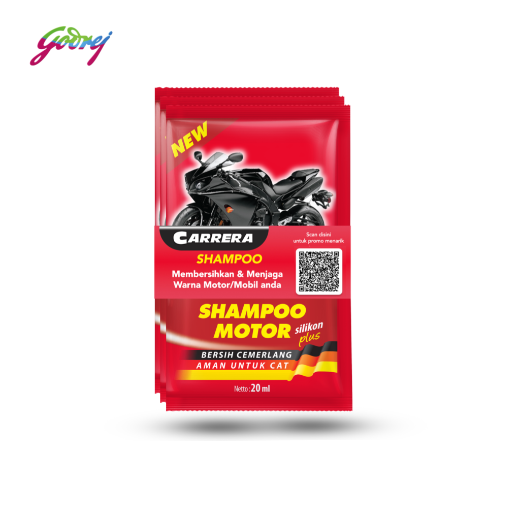 [GIFT] Carrera Shampoo Motor Sachet 20ml x 3pcs