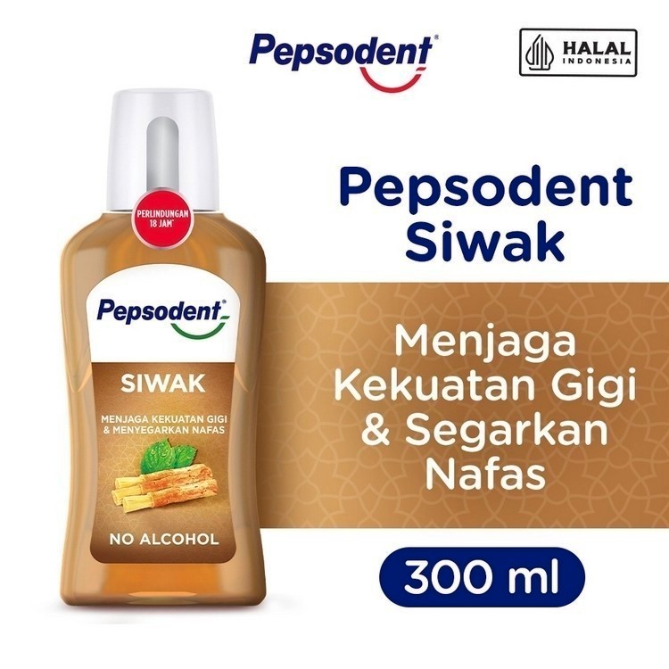 PEPSODENT MOUTHWASH SIWAK 300Ml