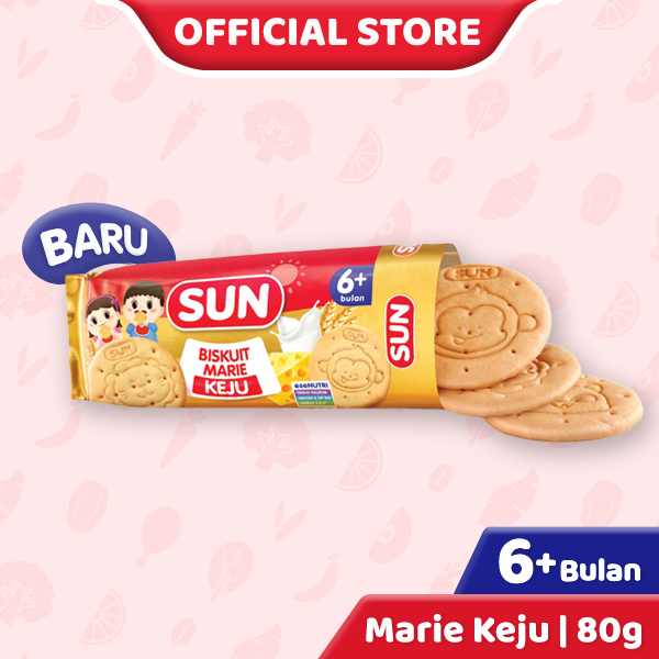 SUN Biskuit Marie Keju 80 g