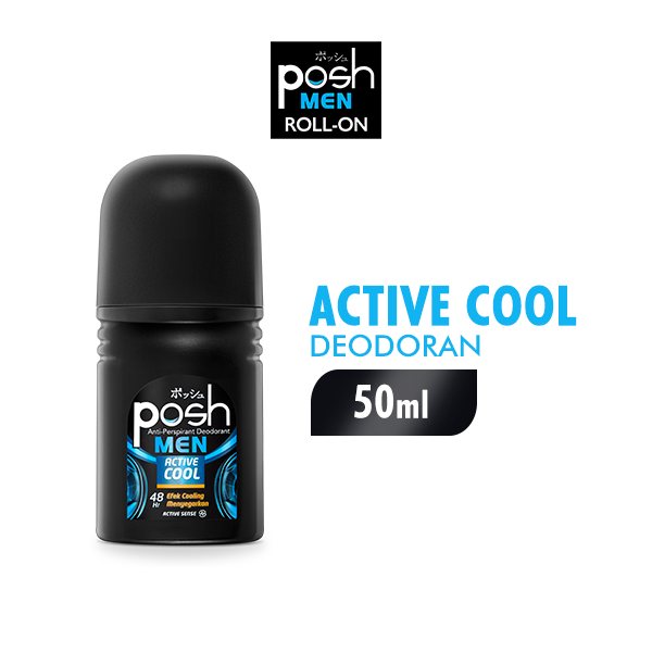 Posh Men Roll On Deodoran Active Cool 50 ml