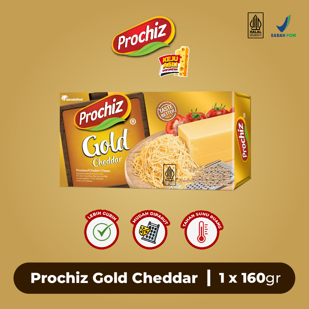 

PROCHIZ Gold Cheddar 160gr