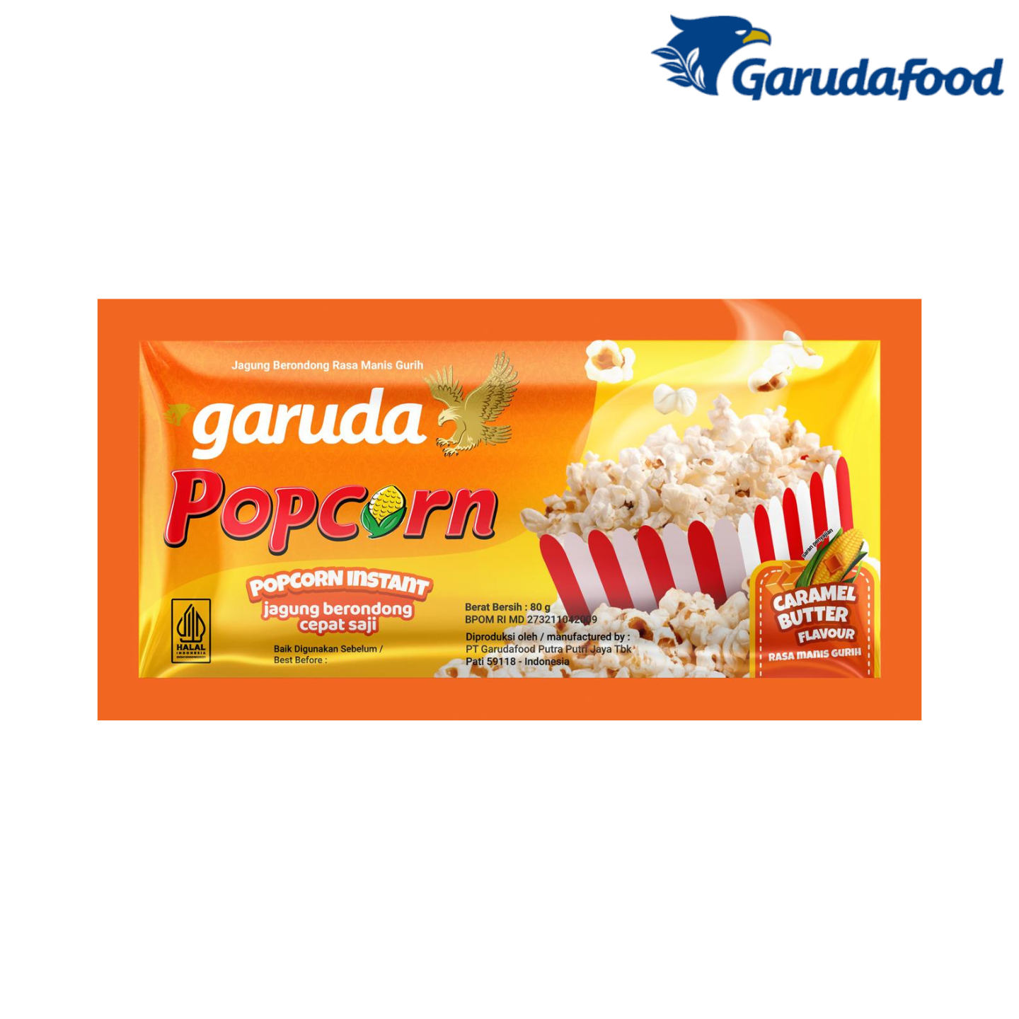 

Ocorn Instant Rasa Sweet Kettle 80gr