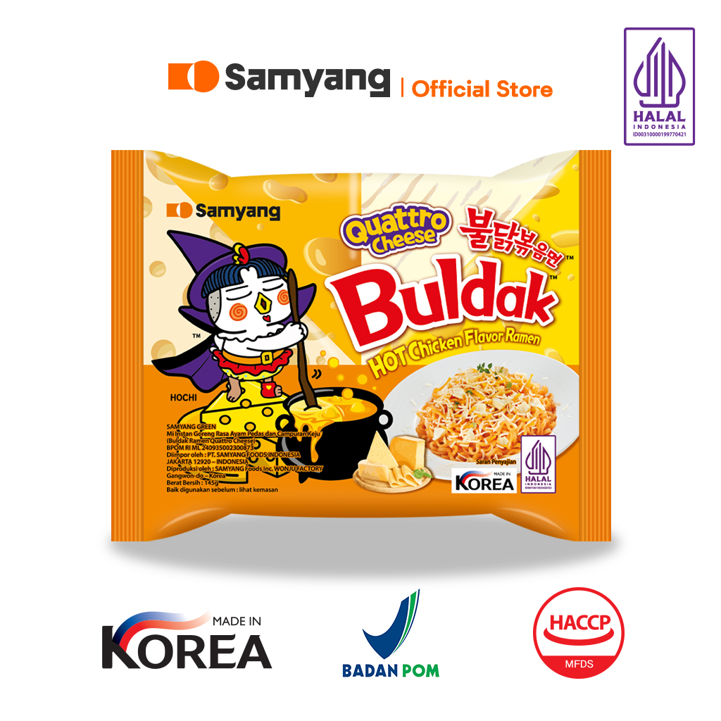 

Hot Chicken Ramen Quattro Cheese