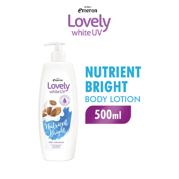 Emeron Lovely White Hand & Body Lotion UV Nutrient Bright 500 ml