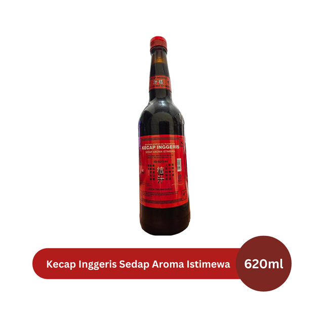 

Kecap Inggeris Sedap Aroma Istimewa 620ml