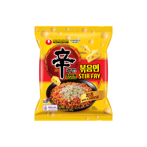 

Nongshim Shin Ramyun Stir Fry Cheese 136gr