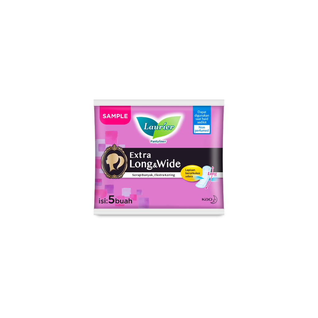 [GIFT] Sample Laurier Pantyliner Long & Wide