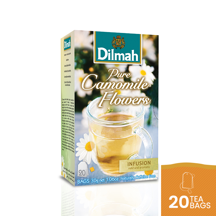 

Dilmah Pure Camomile Flowers Tea [Tag Tbag 20s]