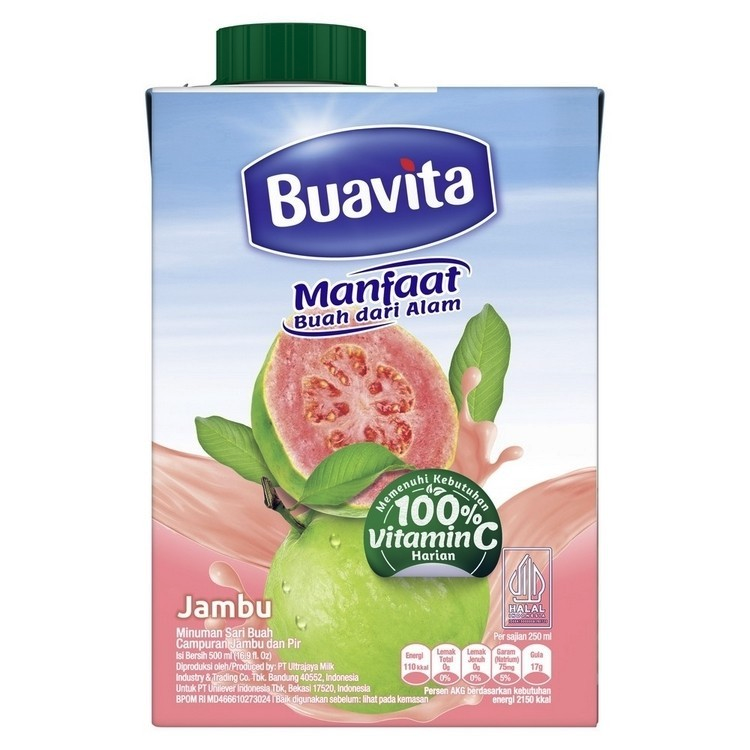 

[GIFT] Buavita Minuman Sari Buah Guava 500 ml