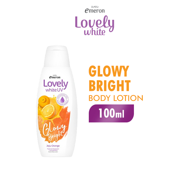 Emeron Lovely White Hand & Body Lotion UV Glowy Bright 100 ml