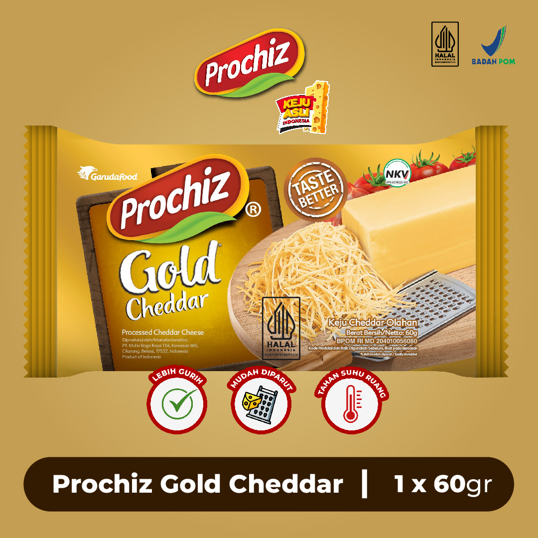 

PROCHIZ Gold Cheddar 60gr
