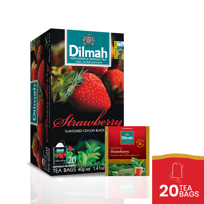 

Dilmah Strawberry Tea [Foil Envelope 20s]