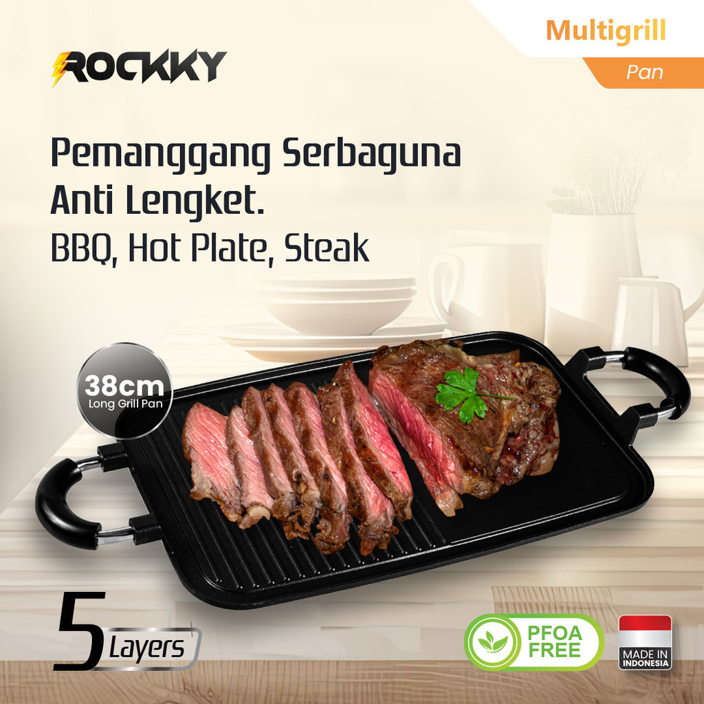 Multi Grill Pan Black