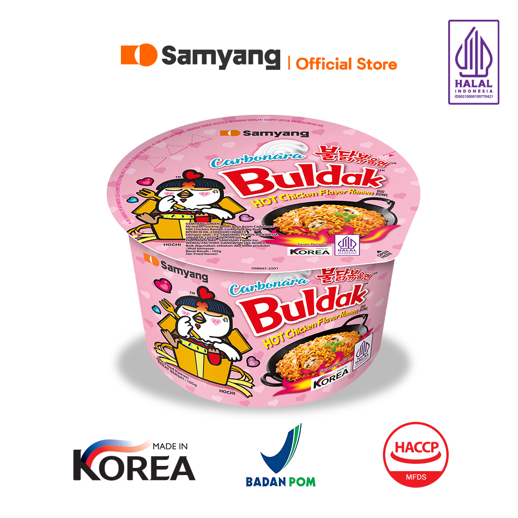 

Samyang Hot Chicken Ramen Carbonara Big Bowl