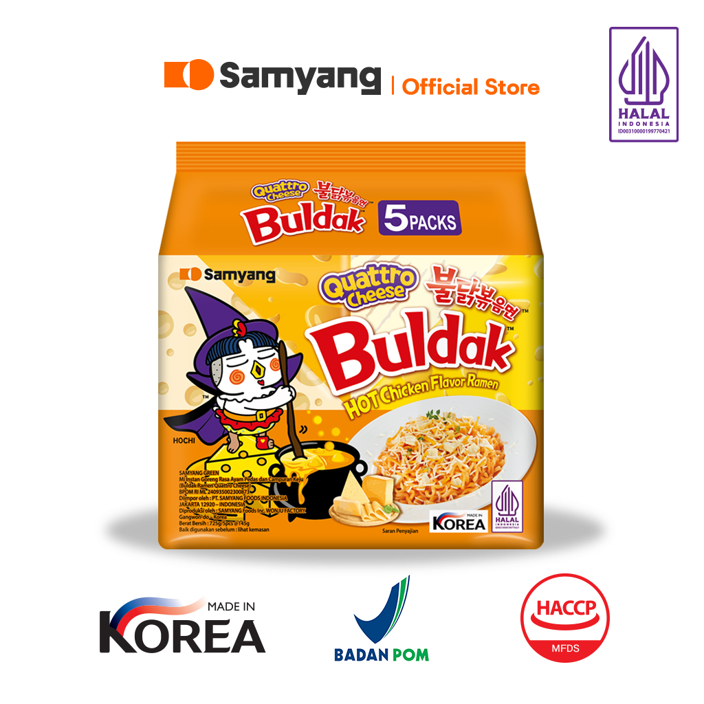 

Samyang (Multi) Hot Chicken Ramen Quattro Cheese