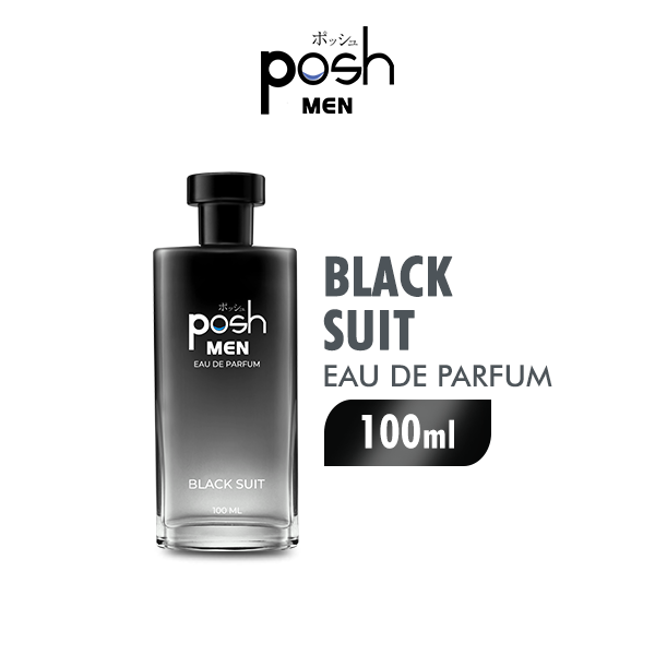 Posh Men Eau de Parfum Black Suit Parfum Pria EDP 100 ml