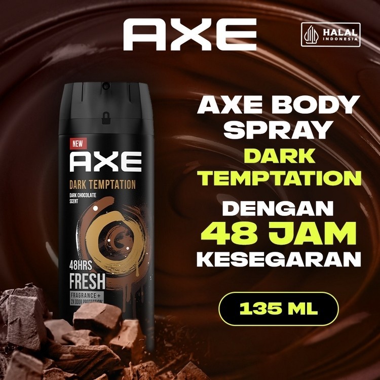 AXE MEN DEODORANT BODY SPRAY PRIA DARK TEMPTATION PARFUM PRIA 135ML