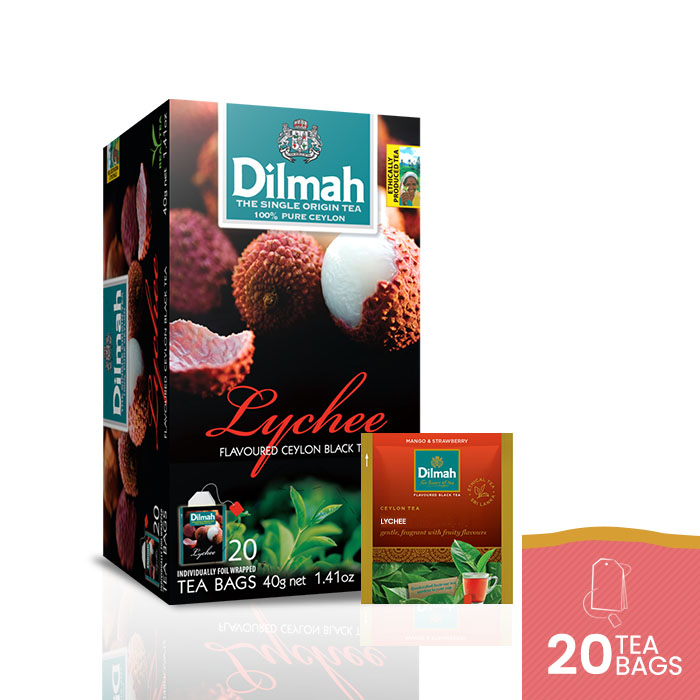 

Dilmah Lychee Tea [Foil Envelope 20s]