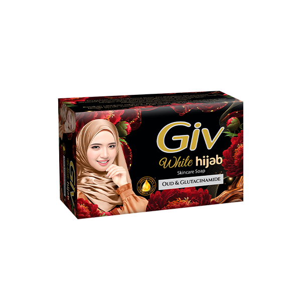 Giv White Sabun Mandi Batang Oud & Glutacinamide Kotak 72 gr - Gambar 3