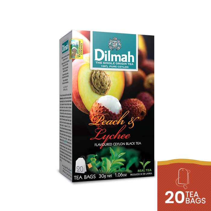 

Dilmah Peach & Lychee Tea [Tag Tbag 20s]