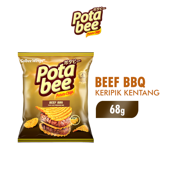 

Potabee Keripik Kentang BBQ Beef 68 gr