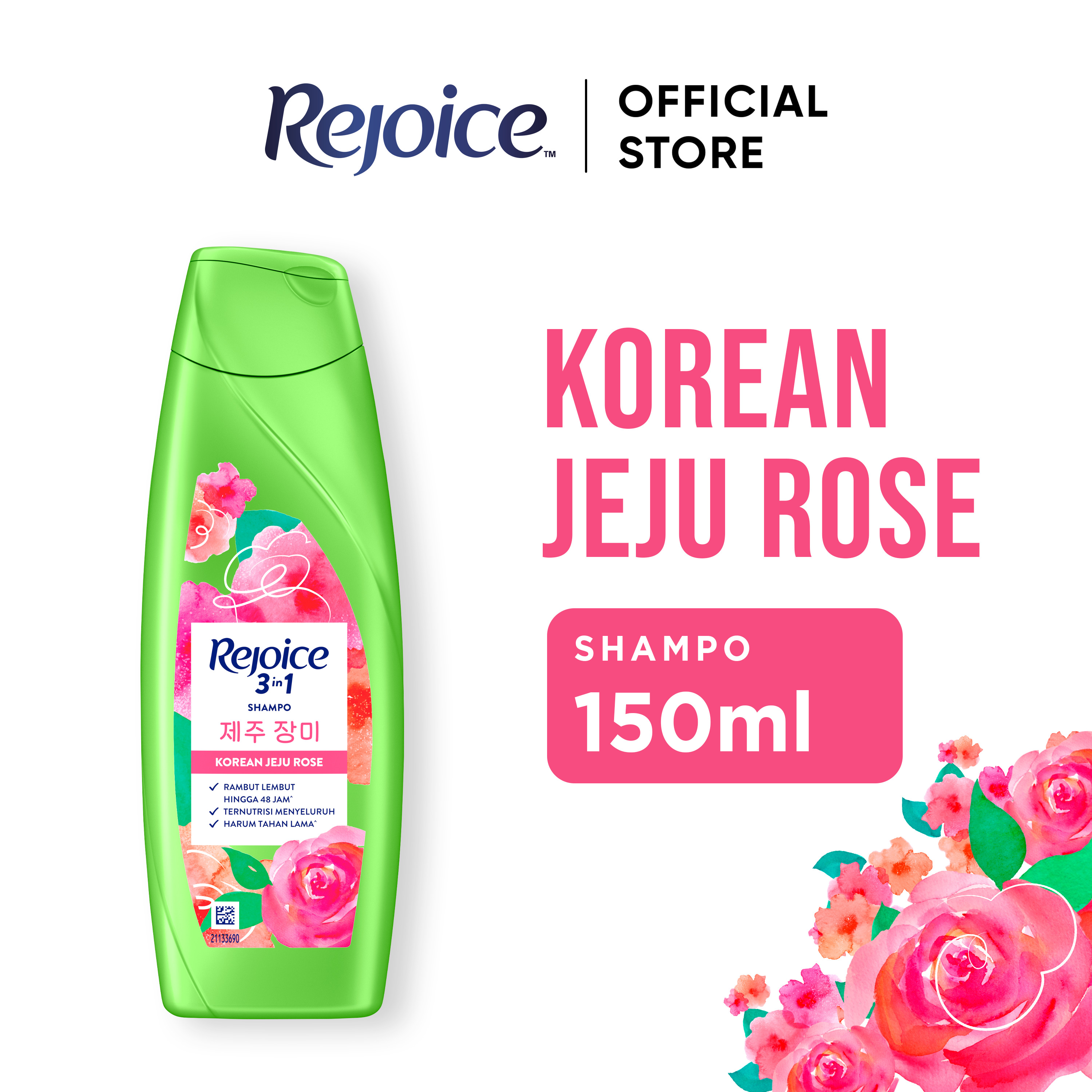 Rejoice Jeju Rose Shampoo 150ml
