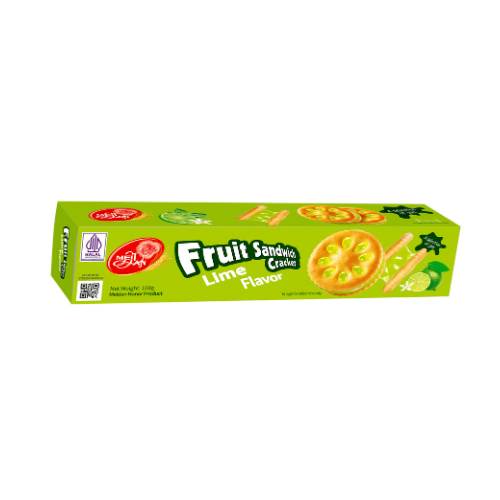 

Meidan Fruit Sandwich Cracker Lime Flavor 108gr